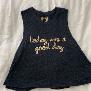 Spiritual Gangster “Good Day” Crop Tank